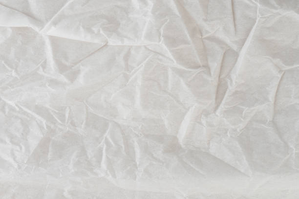 istock Wrinkled crumple parchment paper surface 2193131556