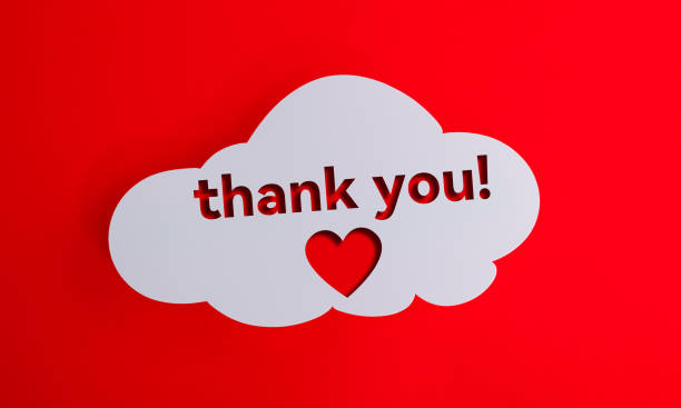 istock Speech bubble with thank you and heart shape 2193133414