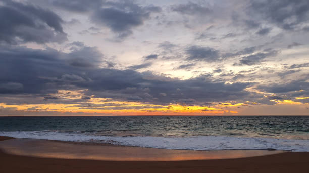 istock Induruwa, Sri Lanka: Sunset over the Indian ocean 2193135691