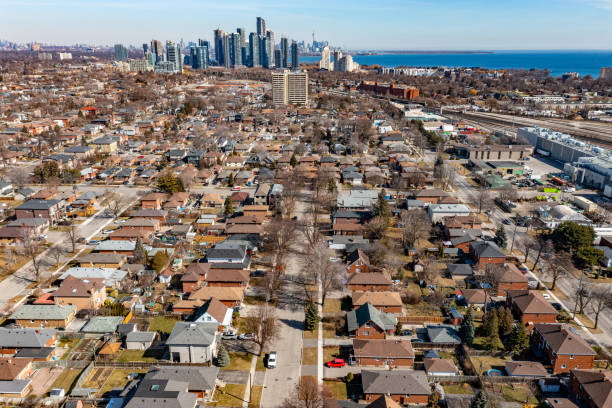 istock The view of Gardiner Expy and Islington Ave, Etobicoke, Canada 2193141633