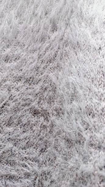 istock Gray color faux fur. Backgrounds, Text space. 2193151128