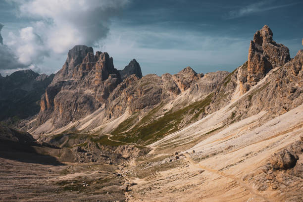 istock Moody sky over Dolomite mountains 2193151659