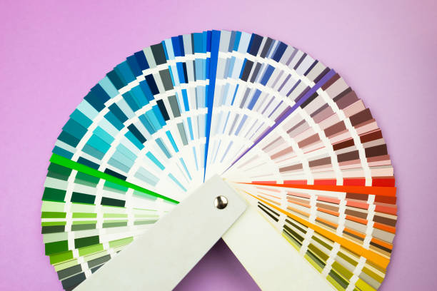 istock Catalog of color samples. Color Palette Guide. 2193154667