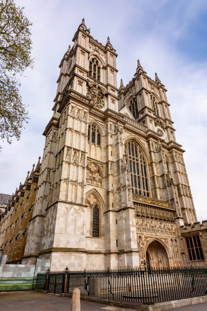 istock Facade of Westminster Abbey in spring, London, UK 2193159176