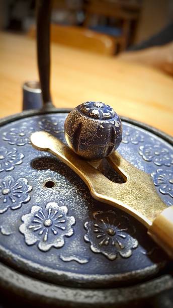 istock Japanese teapot close up 2193168203