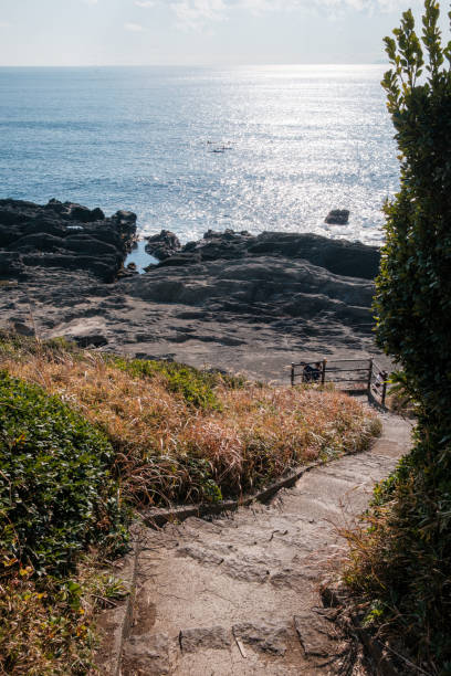 istock Rocky beach and sea 2193171717