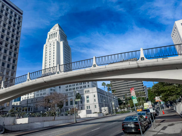 LA City Hall on Temple Street near Fletcher Bowron Square