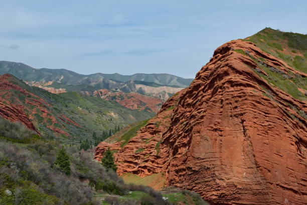 istock Red rocks near Issyk-Kul 2193179252