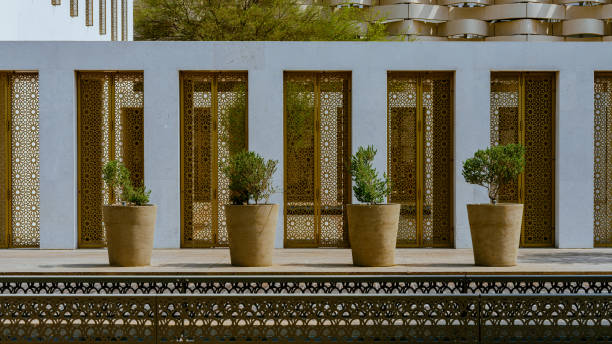 Doha city, modern city architecture