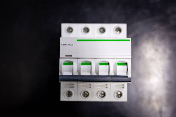 The trip switch is activated to protect the equipment from damage. It is called a circuit breaker.