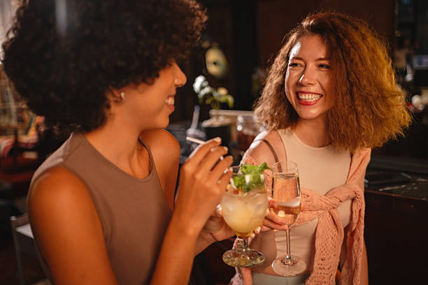 istock Female friends at the party 2193199238