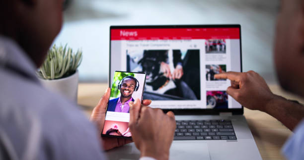 istock Online News And Social Media Consumption 2193206879