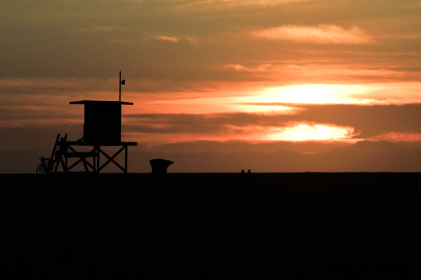 Sunset in Newport beach
