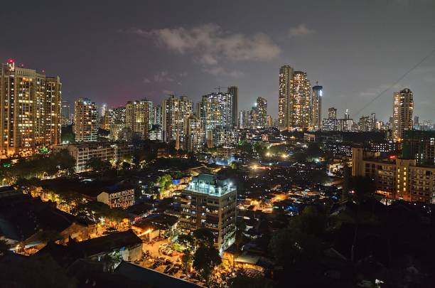 istock Ariel View of Central Mumbai during evening hours 2193211636