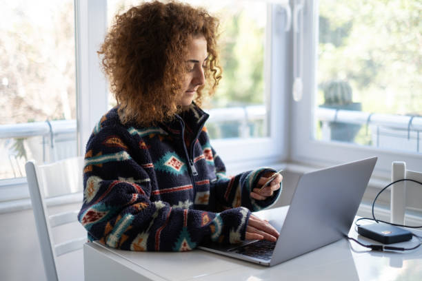 istock Woman Doing Online Shopping 2193215292
