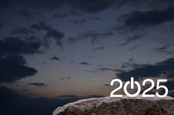 istock Happy new year 2025 success concept 2193217438