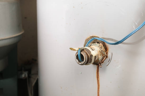 istock Temperature sensor or immerse heat probe in hot water tank. 2193219715