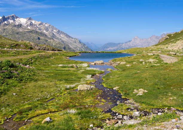 istock Serene Mountain Lake Landscape at Sustenpass, Switzerland 2193223635