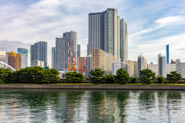 istock Tokyo skyscrapers  in autumn, Japan 2193226027
