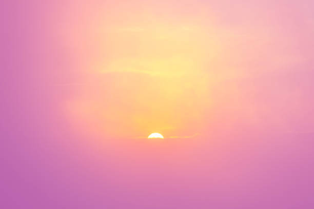 Surreal and magical, this sunset offers a palette of colors that highlight nature's beauty