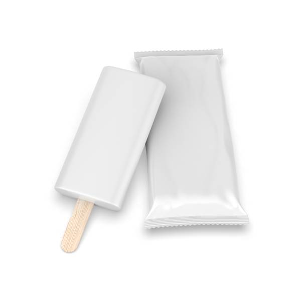 istock Ice cream blank template packaging mockup isolated on white background. 2193247584