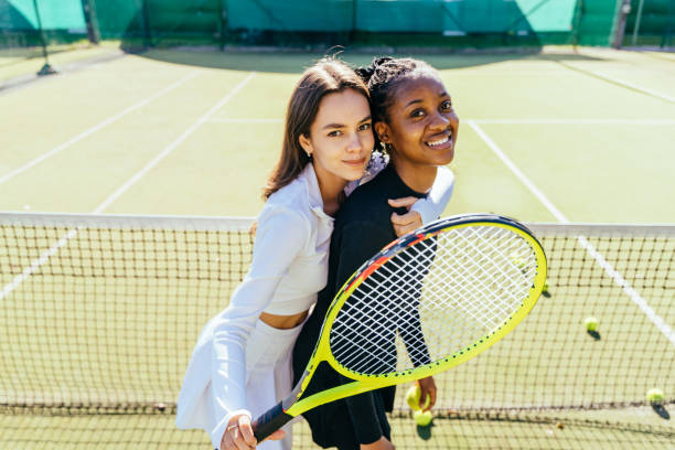 istock Sport activity, tennis training and competition concept. 2193257780
