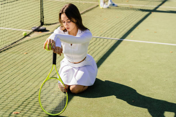 istock Sport activity, tennis training and competition concept. 2193257795