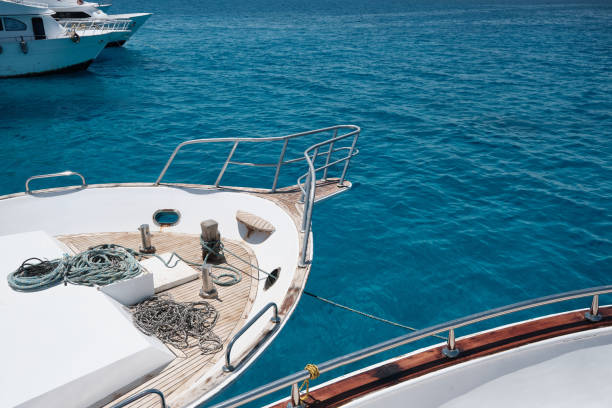 istock Front of the yacht 2193267420