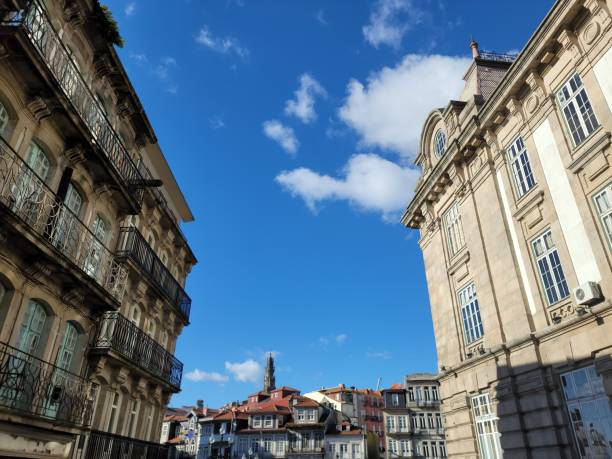 istock Historic Architecture and Clerigos Tower in Porto 2193270496
