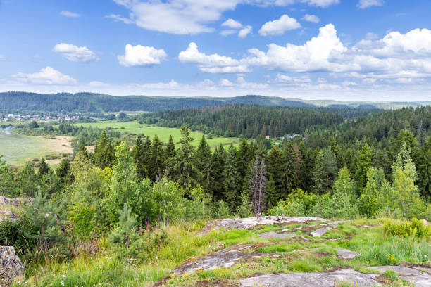 istock Paasonvuori Mount, Sortavala, Russia. Summer mountain landscape 2193270688