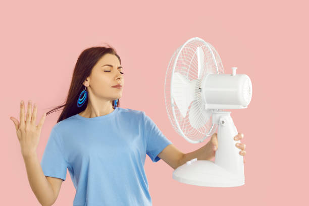 istock Woman breathe air from ventilator 2193277350