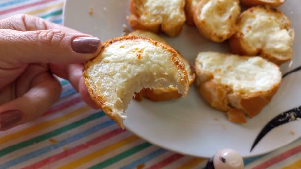istock Airfryer Toast with Cream Cheese 2193279514