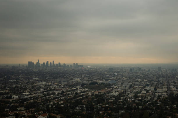 istock Los Angeles Skyline Smog 2193284135
