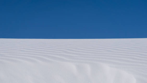 istock White Sands in the White Sands National Park with a clear blue sky and copy space. 2193285787