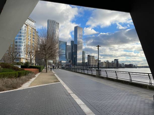istock Canary Wharf seen from the Thames Path 2193290980