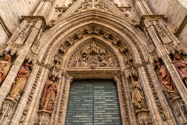 Seville Cathedral and Giralda bell tower in Seville, Spain. (Catedral de Sevilla and La Giralda)
