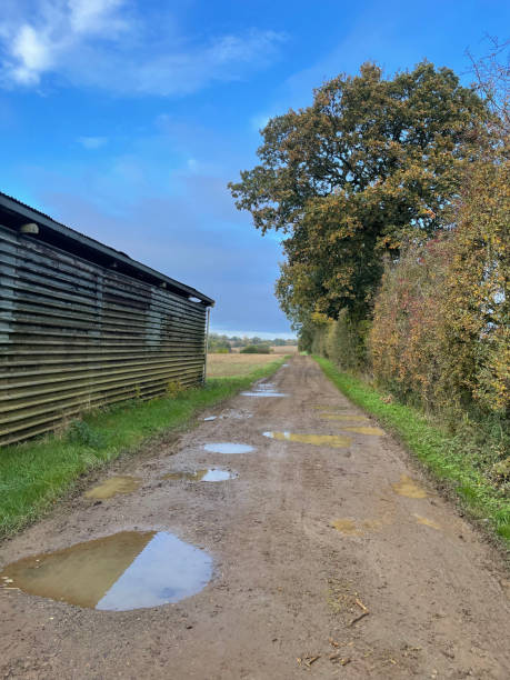 istock Farm Track After The Rain 2193295333