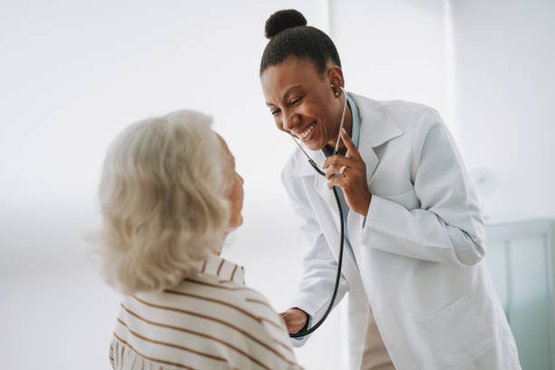 istock Doctor checking patient's heartbeat 2193298134