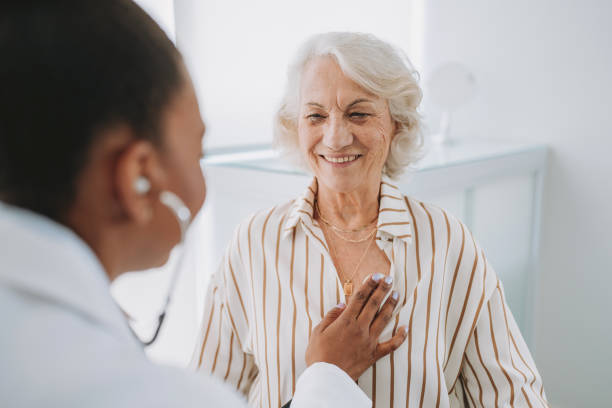 istock Doctor checking patient's heartbeat 2193298142