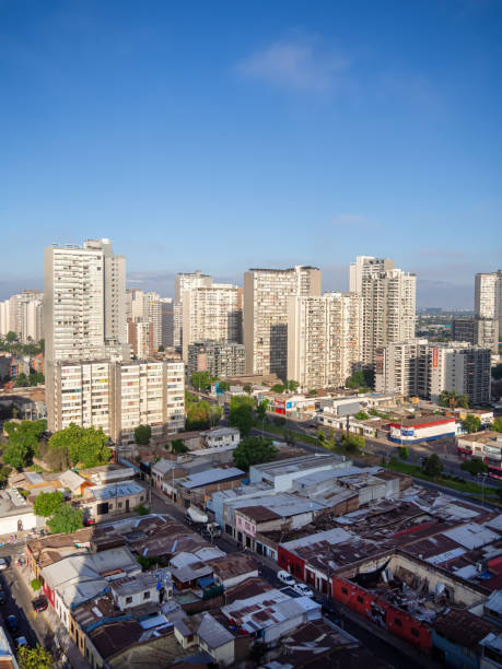 istock Urban Skyline of Santiago de Chile during sunny day. 2193306057