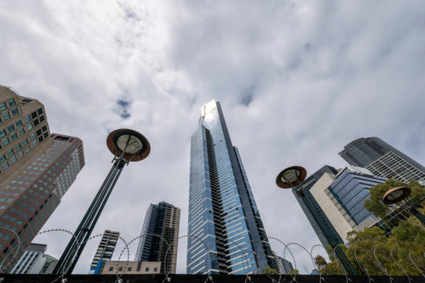 Contemporary office buildings in Melbourne’s Downtown Australia