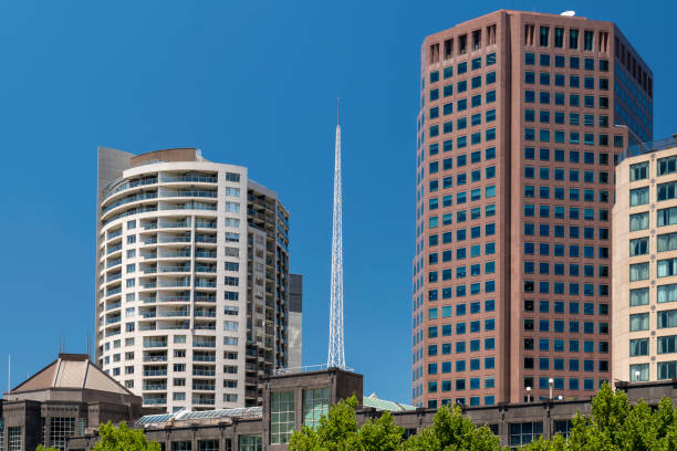 Office blocks in Downtown Melbourne, Australia