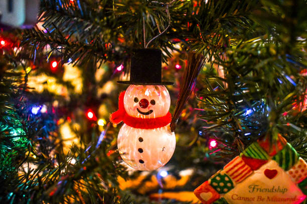 istock Image of a snowman Christmas ornament 2193318764