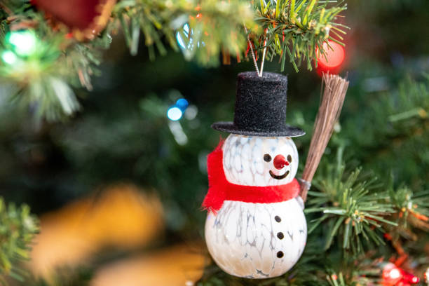 istock Image of a snowman Christmas ornament 2193318770