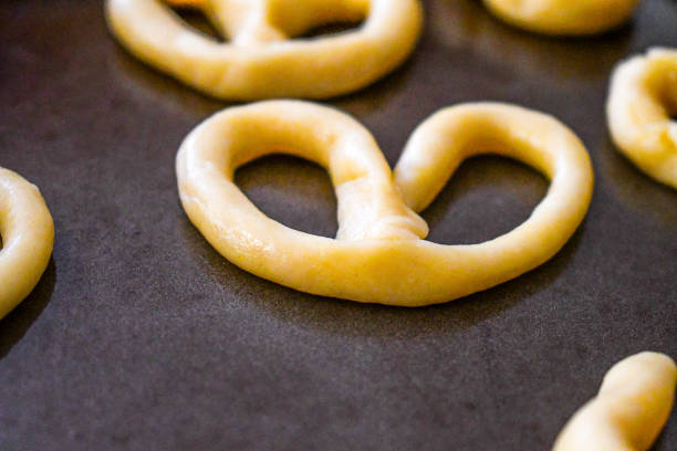istock Image of Christmas cookies being made 2193318800