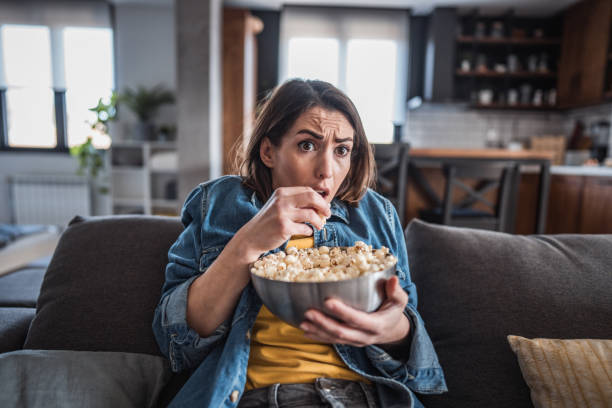 istock Movie afternoon at home 2193324227