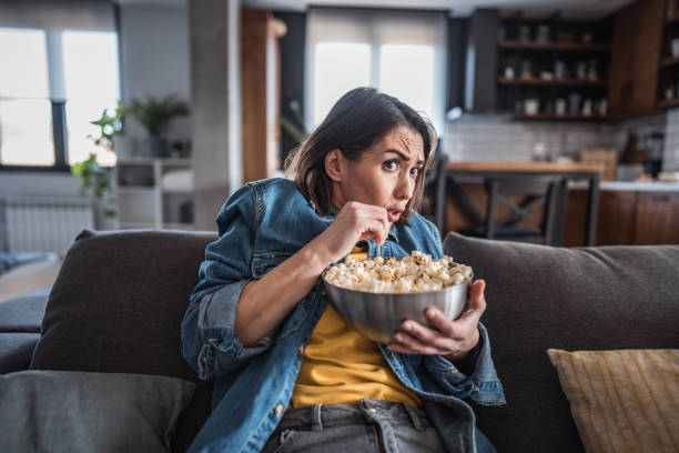 istock Movie afternoon at home 2193324228