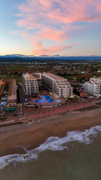 istock Peniscola resort hotel aerial view 2193330087