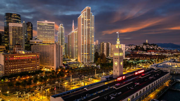 istock San Francisco Embarcadero Holiday Lights 2193330904