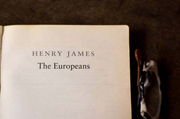 istock Open Book, Title: The Europeans by Henry James 2193331411